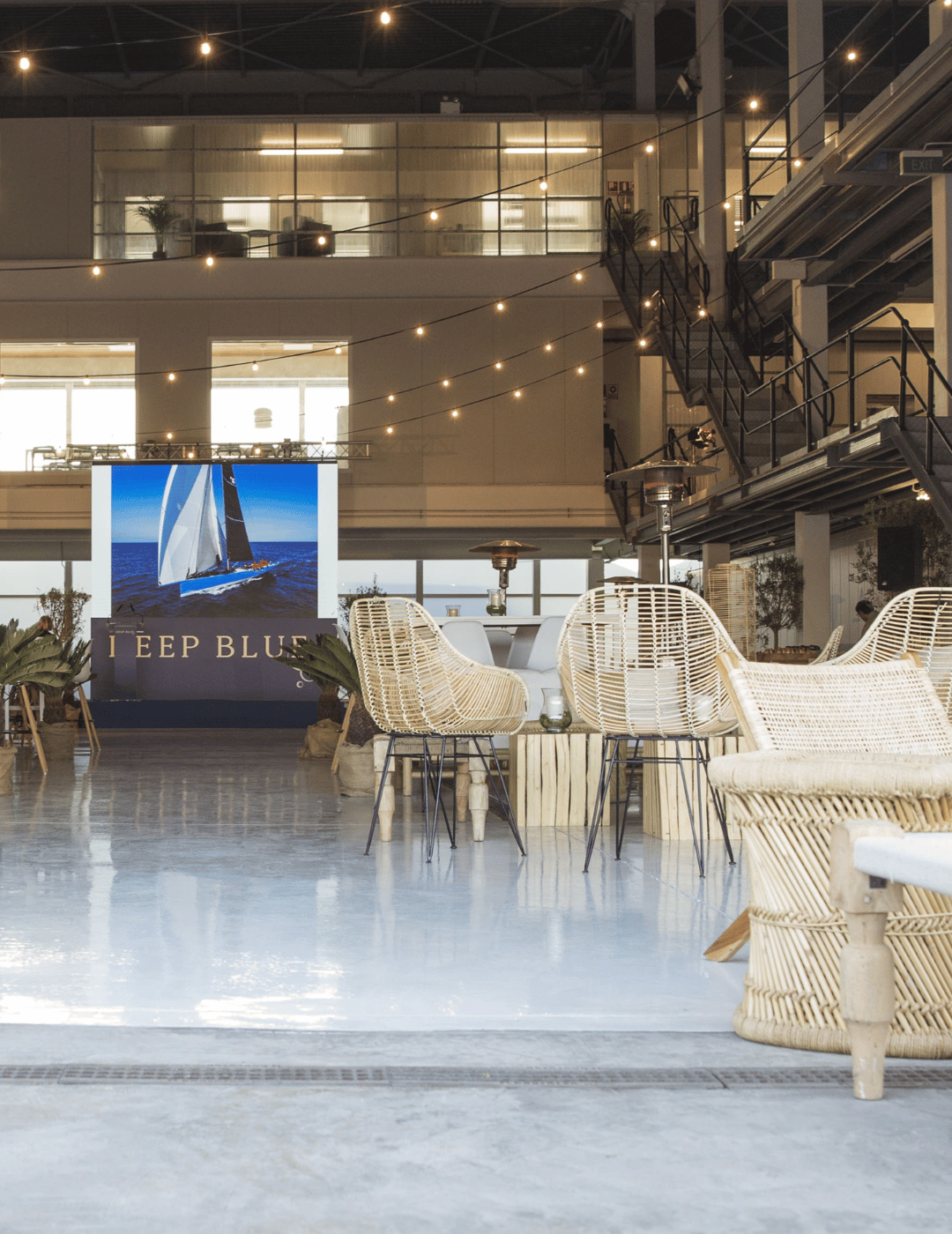 Botadura del barco DeepBlue en 2020