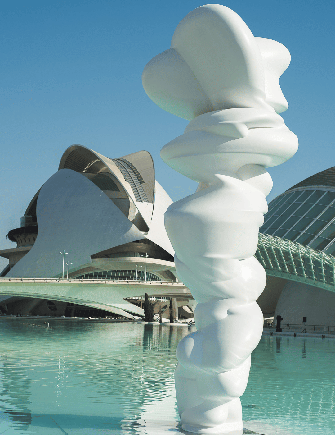 Inauguración de las esculturas de Tony Cragg