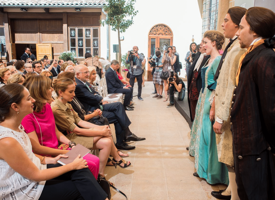 Inauguración Colegio Arte Mayor de la Seda